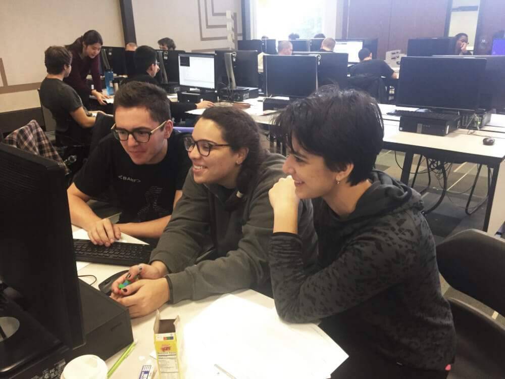 Students' programming skills tested during computing contest